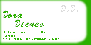 dora dienes business card